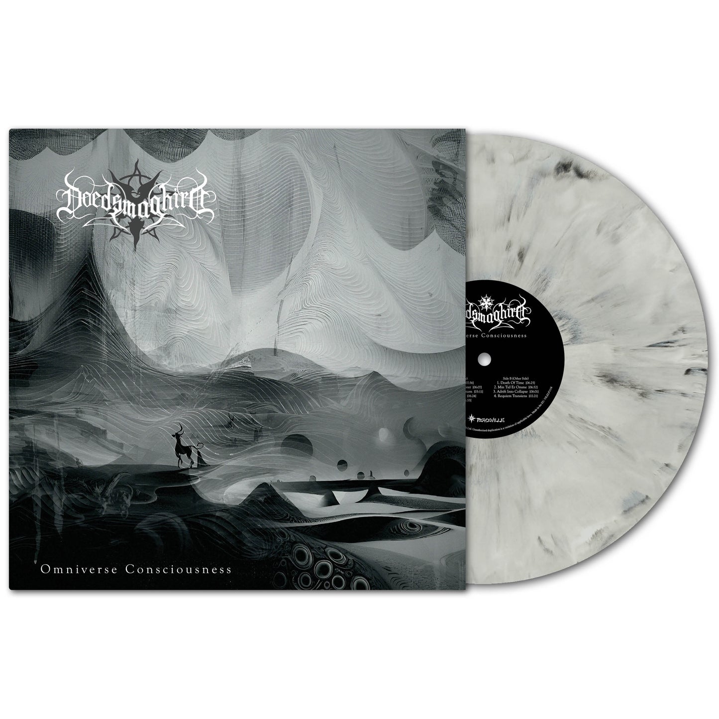 Omniverse Consciousness - 140g White & Black Marble Vinyl LP